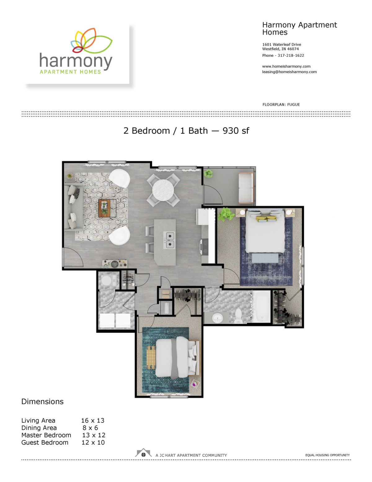 Fugue floor plan