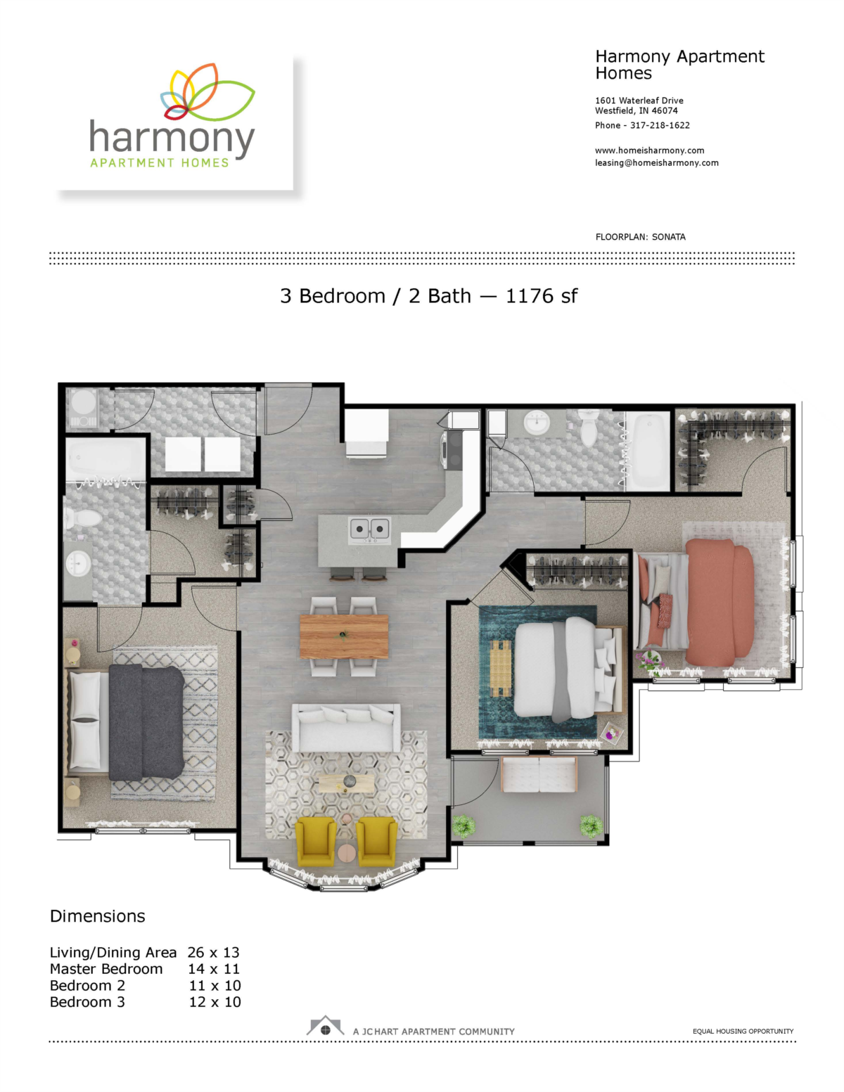 Sonato floor plan